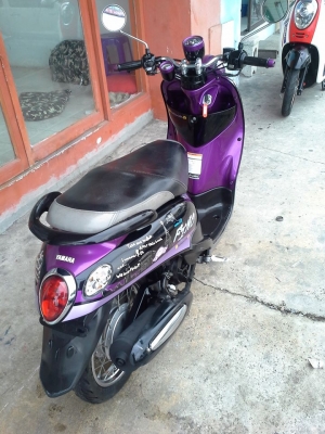 ขับนิ่มขี่สบาย ราคาถูก ฟีโน่ เกแยกส่วน ลายปารีส สีม่วงดำ ปี 2555 ขับนิ่มขี่สบาย ราคาถูก ฟีโน่ เกแยกส่วน ลายปารีส สีม่วงดำ ปี 2555