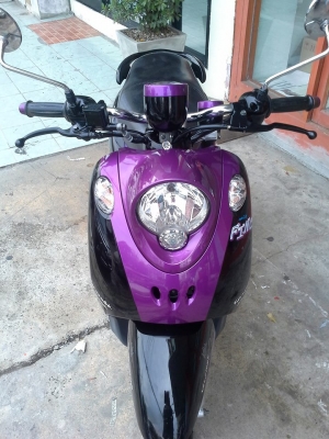 ขับนิ่มขี่สบาย ราคาถูก ฟีโน่ เกแยกส่วน ลายปารีส สีม่วงดำ ปี 2555 ขับนิ่มขี่สบาย ราคาถูก ฟีโน่ เกแยกส่วน ลายปารีส สีม่วงดำ ปี 2555