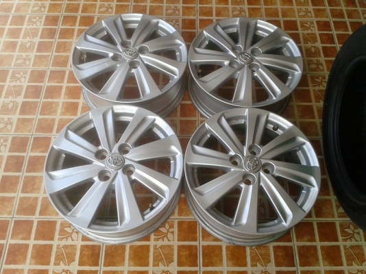 ล้อ(แม็ก7,000.-)ขอบ15"(ยาง4,500.-)โฉมใหม่ All new Vios&amp;Yaris(ยกชุด10,000.-)