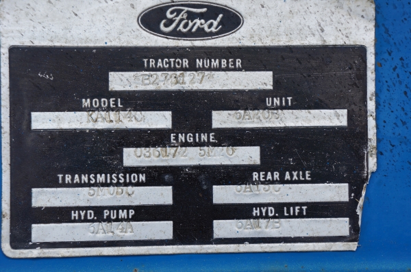 ขายรถไถ FORD 4100 เก่านอกไม่เคยใช้งานในเมืองไทย