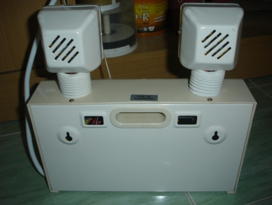 ขายโคมไฟฉุกเฉิน max bright CP 04-6 ED BETTERY 12V 5.0AH. BULBS LED 2X6 W