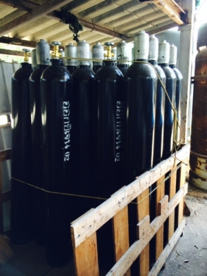 ขาย!! ถังอ็อกซิเจนราคาถูกสภาพสวย