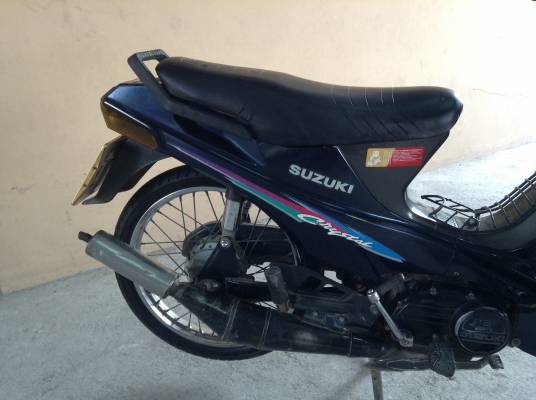 ขาย!!! ซูซูกิคริ๊สตั้น สต๊าทมือ ปี38 รถเครื่องดีคับ ทะเบียนครบ