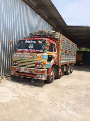 รถพ่วงเครื่องP11พร้อมลูก3คาน