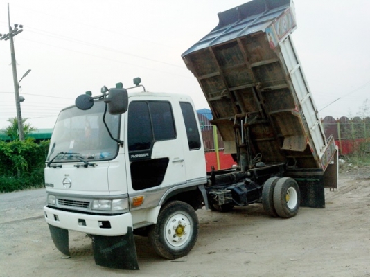 ขายรถบรรทุกหกล้อดั้มฮีโน่FD2JJ เครื่อง 210 แรงม้า JO8C แน่นมากๆๆ