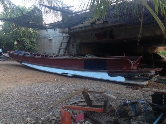 เรืออีป๊าบไม้สัก 4วา1