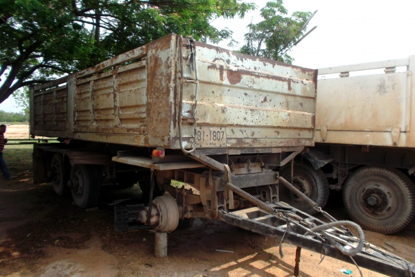 ขายด่วนห่างพ่วงดรั้ม3คาลยักษ์กะบะยาว6.2เมตรยางใส่ให้ครบ