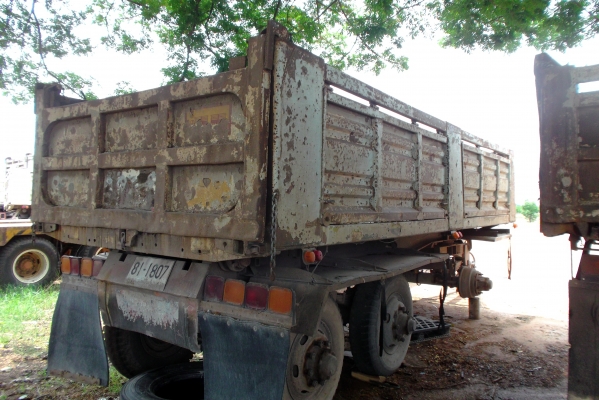 ขายด่วนห่างพ่วงดรั้ม3คาลยักษ์กะบะยาว6.2เมตรยางใส่ให้ครบ