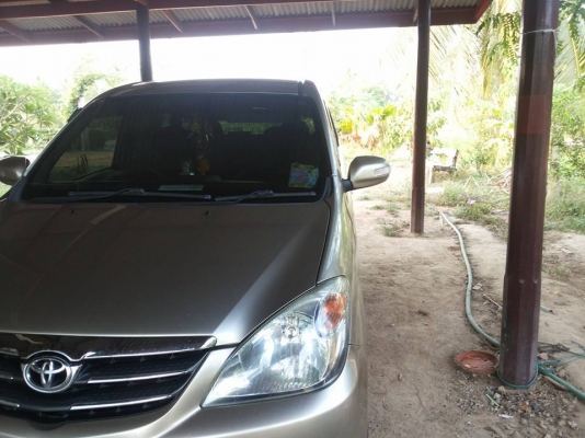 TOYOTA avanza 1.5 S 2007 auto LPG 229,000 บาท