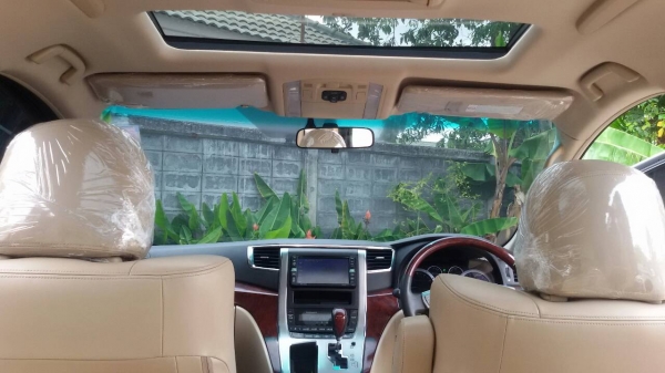 ขาย TOYOTA ALPHARD 2.4 V สีดำ ปี 2011 รถบ้าน สวยมาก