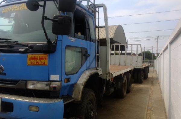 ขายสิบล้อแม่ลูก เอกสานพร้อมโอน รถสวยพร้อมใช้งาน แอร์เย็น เพลงเพราะ เบรกดี