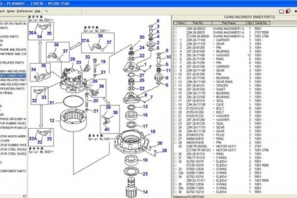 คู่มือ KOMATSU ซ่อม ดู part number ราคาถูก มีไว้ไม่เสียหลาย ซ่อมเองใด้ด้วยตนเอง