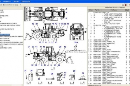 คู่มือ KOMATSU ซ่อม ดู part number ราคาถูก มีไว้ไม่เสียหลาย ซ่อมเองใด้ด้วยตนเอง