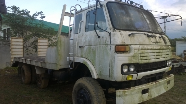 10ล้อหางปลาทุกแบคโฮใหญ่NISSAN UD CW51L เครื่อง8สูบ..คัสซีใหญ่ตลอดเส้น..12 นิ้ว..เล่มพร้อม.