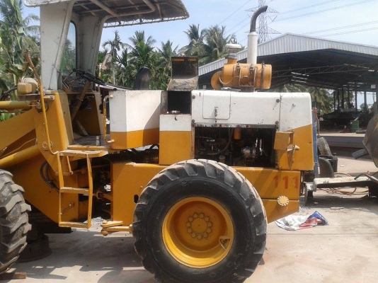 รถตักล้อยาง Komatsu 510 ต่อแขน ขยายบุ้งกี๋ เอวอ่อน กรองคู่ เทอร์โบ ติดต่อ 081- 9176906 คุณปิ่น