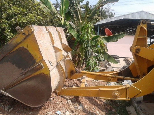 รถตักล้อยาง Komatsu 510 ต่อแขน ขยายบุ้งกี๋ เอวอ่อน กรองคู่ เทอร์โบ ติดต่อ 081- 9176906 คุณปิ่น