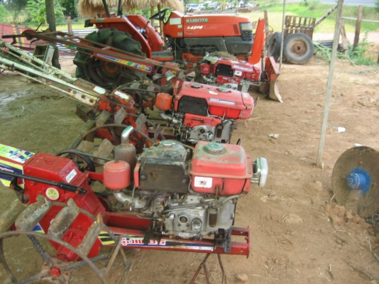 รถไถนาเดินตาม   เครื่องคูโบต้า  หลายรุ่น