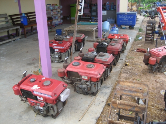 รถไถนาเดินตาม   เครื่องคูโบต้า  หลายรุ่น