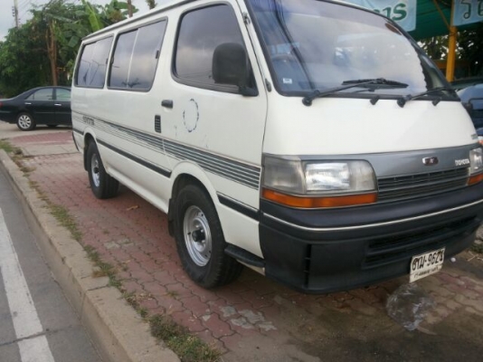 มาใหม่ รถตู้ มือเดียว สวยๆ เดิมๆ วิ่งน้อย TOYOTA HIACE 92