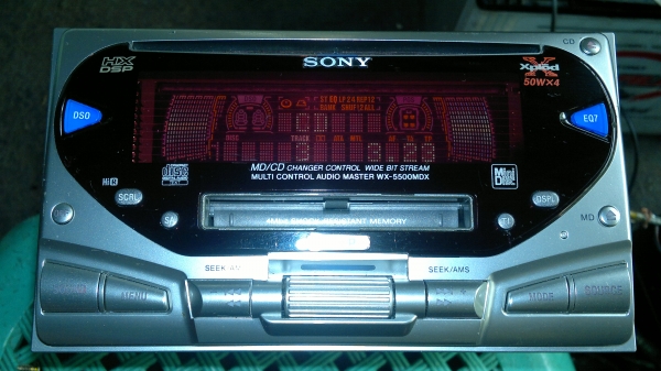 เครื่องเล่นวิทยุ SONY CD Xplod 50Wx4สภาพสวยครับ