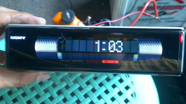 เครื่องเล่นวิทยุ SONY CD Xplod 50Wx4สภาพสวยครับ 1 DIMM
