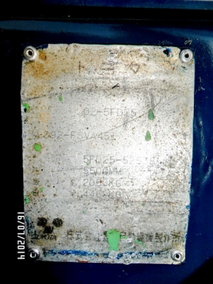 ขายโฟล์คลิฟท์นำเข้าญี่ปุ่น*TOYOTA*5FD25*เสาเข้าตู้5.50เมตรขายที่โคราช