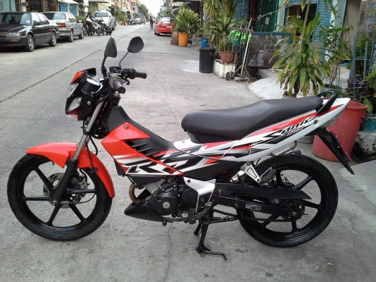 Sonic ปี 51ตัวใหม่แท้ๆ กุญแจใหญ่ โช้คดำ อาร์มดำ ล้อแม็ค เครื่องเดิม แน่นๆ เอกสารครบ