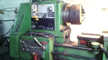 แท่นกลึง ต้าชิง 5 ฟุต 3 เพลา เกียร์บล็อก มีเบรก พร้อมใช้ 79,000