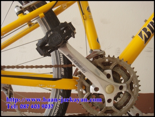 จักรยาน เสือภูเขา Bridgestone-สีเหลือง จักรยาน เสือภูเขา Bridgestone-สีเหลือง