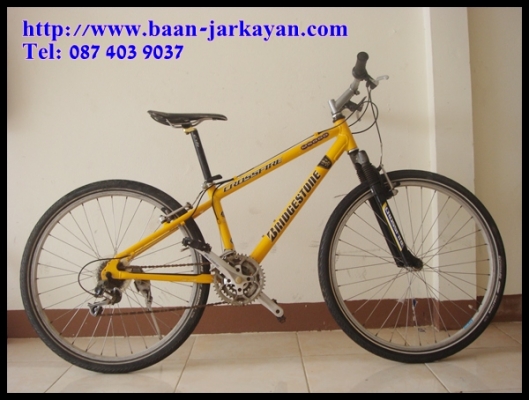 จักรยาน เสือภูเขา Bridgestone-สีเหลือง จักรยาน เสือภูเขา Bridgestone-สีเหลือง
