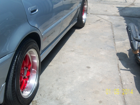 แม็ก195 55 15 พร้อมยางปี12 4รู 100