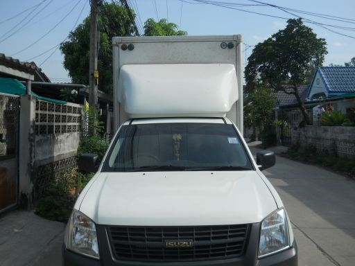 ตู้แห้งกระบะมือสอง สภาพดี 90 \% ไม่รั่ว พร้อมใช้ทุกอย่าง อยู่ใกล้ๆ ขับไปส่งให้เลย