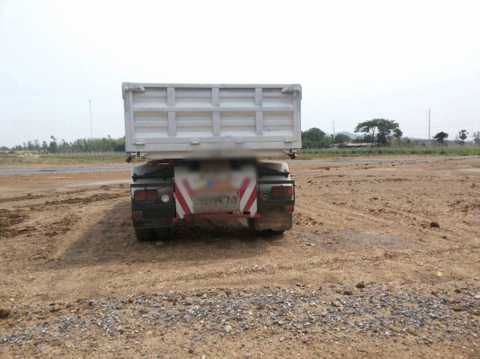 ขายลูกพ่วงเหล็กดัมพ์ 2 เพลา สภาพพร้อมใช้งาน ทะเบียนพร้อม