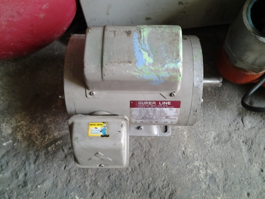 ขาย !! มอเตอร์ 1 hp. 220v. รอบ 1400 ยี่ห้อ มิตซู พร้อมใช้งาน