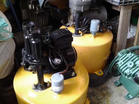 ขาย !! ปั้มน้ำถังอัตโนมัติ มิตซู 200-250w. สภาพดี พร้อมใช้ รุ่นถังใหญ่ ขึ้นตึก4ชั้นได้