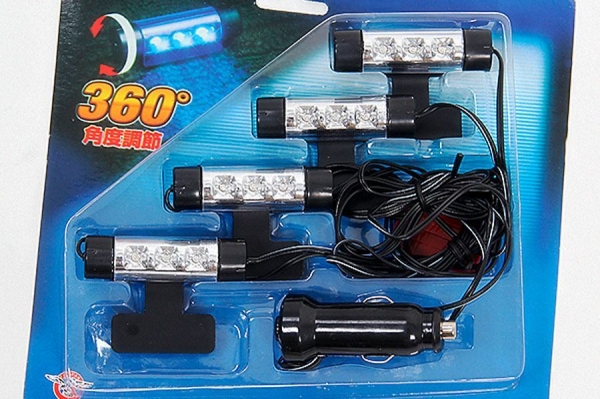 ไฟส่องเท้า ในรถ สำหรับท่านที่ไม่ต้องการการเดินสาย