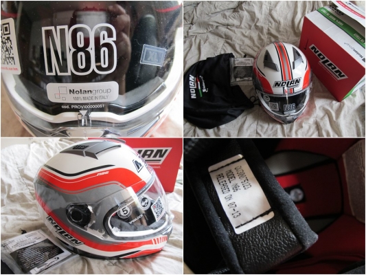 หมวก Nolan N-86 Deep ของใหม่ ไซส์ XL หิ้วมาจากอิตาลี หมวก Nolan N-86 Deep ของใหม่ ไซส์ XL หิ้วมาจากอิตาลี