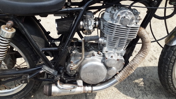 ขาย SR400 รถเพิ่งมาจากญี่ปุ่น