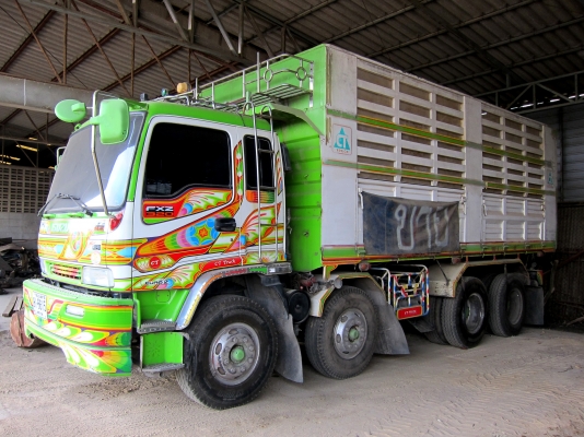 ขายรถพ่วงดัมพ์แม่ลูก ISUZU DECA 320 ปี 51 สภาพดีพร้อมใช้งาน ขาย 2.5 ล้าน