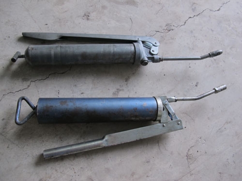 ขายที่อัดจารบีมือโยกของญี่ปุ่น1ตัว สวีเดน1ตัว