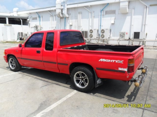 ขายรถกระบะ ไมตี้เอ็กซ์แคป ปี93 เครื่องเดิม 2L เกียร์ธรรมดา ภายในเบาะหนังสวยสะอาด แอร์เย็นฉ่ำ วิทยุ CD ตัวถังเดิม คานหน้าเดิมมีเลข คัสซีสวย แม็ก 15 เครื่องดีมาก เกียร์แน่น รถขับดีครับ ภาษีไม่ขาดต่อ พร้อมใช้ครับ