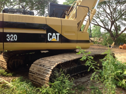 ขายแบคโฮ  CAT 320 V1  เอกสารเล่มทะเบียน  พร้อมโอน