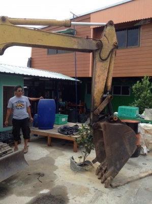 ขายรถแบ็คโฮ Komatsu PC60-2 เครื่องเดิม ปั๊มเดิม เอกสารสัญญาซื้อขาย