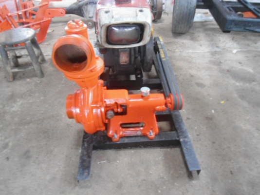 ขายเครื่องสูบน้ำ YANMAR 8 แรง ติดพร้อมปั้มน้ำ 4 นิ้ว (ชิลเหล็ก)