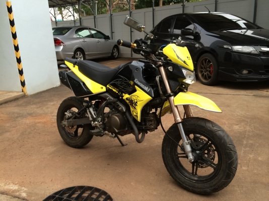 ขาย KSR สีเหลืองสภาพดีพร้อมใช้ ราคาต่อรองได้ ขายด่วน ไม่ค่อยได้ขี่ โทร.083-3353007