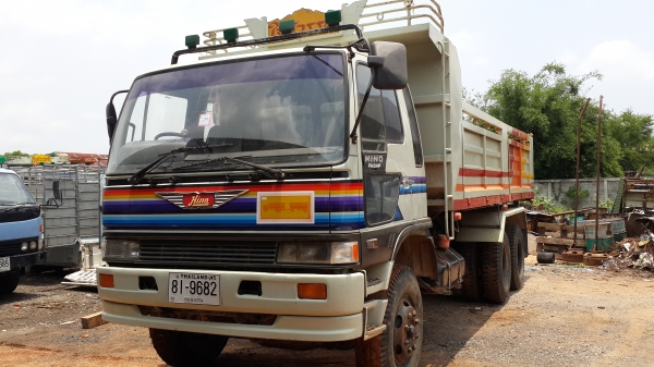 ขายด่วนHINOFM3MNLD240 แรงสองเพลาดั้มสภาพสวยสุดๆรีบจองโทร0801515451