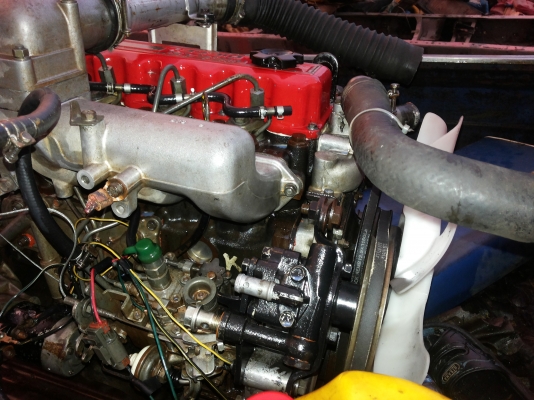 เครื่อง Nissan big m 2500 สภาพดีมากใช้งานน้อย พร้อมใบคุ้ม