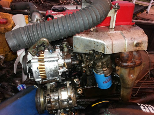 เครื่อง Nissan big m 2500 สภาพดีมากใช้งานน้อย พร้อมใบคุ้ม