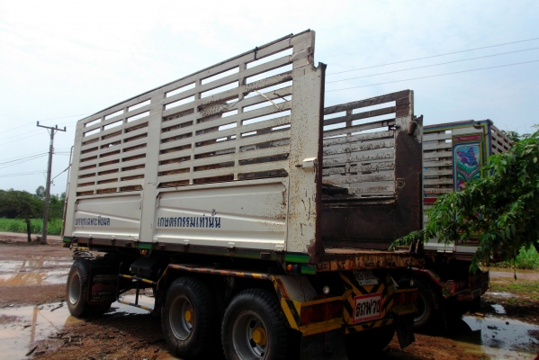 ขายด่วนรถสิบล้อHINOMAGAดรั้มเกษตร320แรงแม้ลูก3คาลปี49