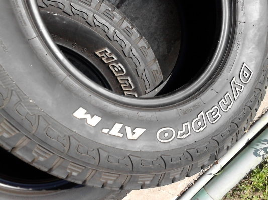 hankook  Dynapro AT M  มี  2 เส้น  โทร.081-427-3941
